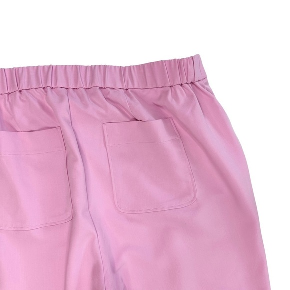 Anthropologie Maeve lilac purple pink cuffed pant pockets high-rise straight 18W - Picture 6 of 16